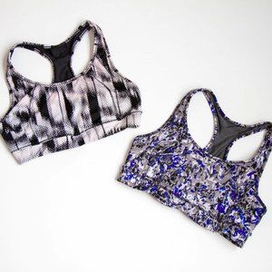 Two Calvin Klein Sports Bras Size M